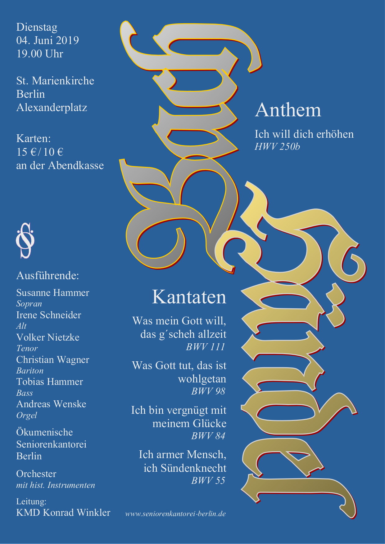 2019-06-04 Konzert Bach Haendel Plakat